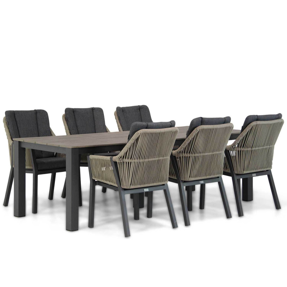 Lifestyle Verona/Valley 240 cm dining tuinset 7-delig afbeelding 1