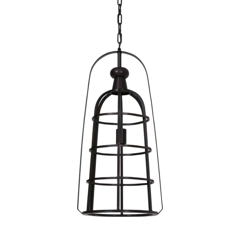 Light & Living Hanglamp 'Dory' 33cm, antiek koper afbeelding 