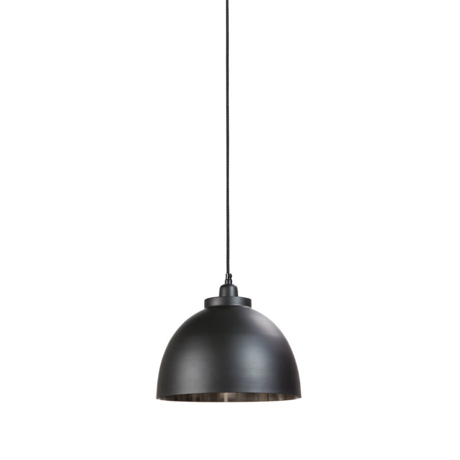 Light & Living Hanglamp 'Kylie' 30cm, zwart-mat nikkel afbeelding 