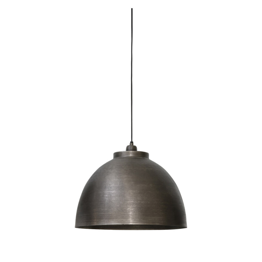 Light & Living Hanglamp 'Kylie' 45cm, donker ruw nikkel afbeelding 