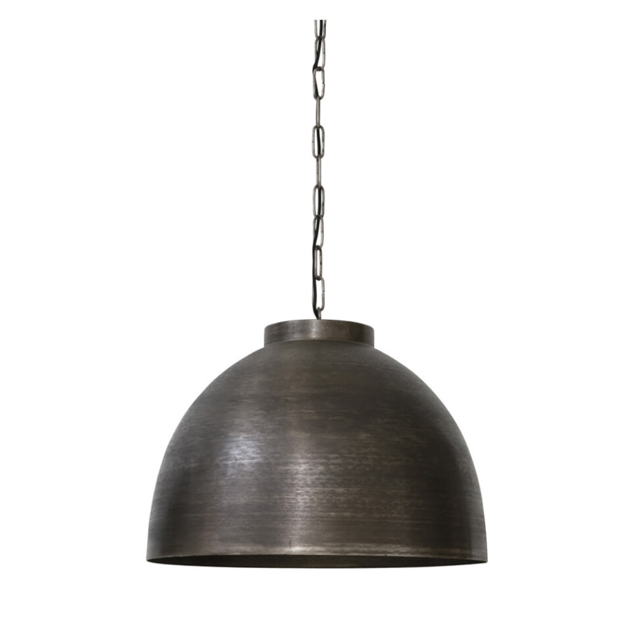 Light & Living Hanglamp 'Kylie' 60cm, donker ruw nikkel afbeelding 