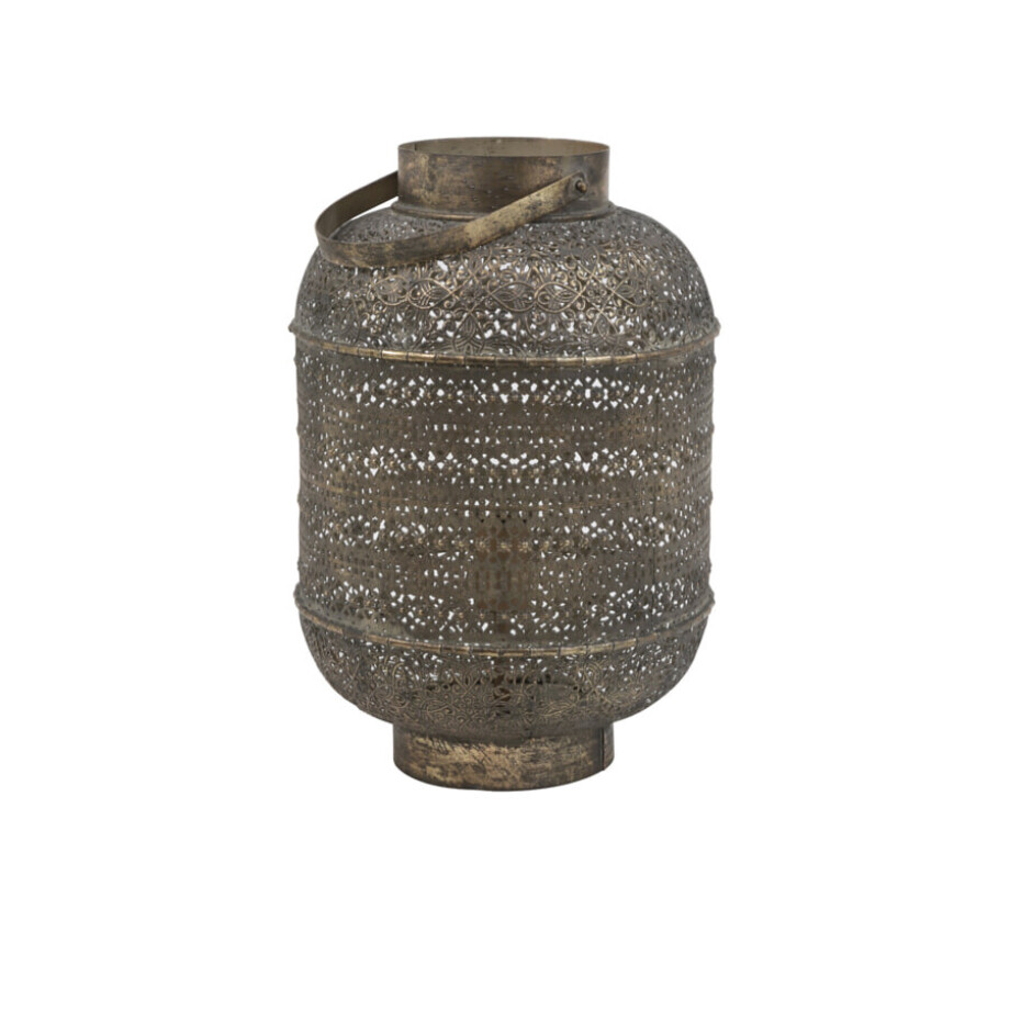Light & Living Tafellamp 'Udupi' 45cm, bruin goud afbeelding 