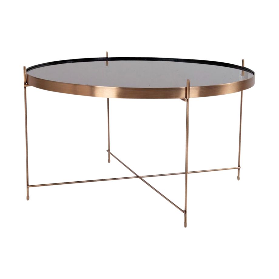 Liliana ronde salontafel brons - Ø 70 cm Liliana ronde salontafel brons - Ø 70 cm afbeelding 1