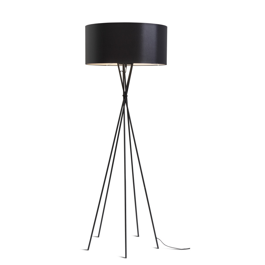 its about RoMi Vloerlamp 'Lima' 175cm, kleur Zwart afbeelding 1