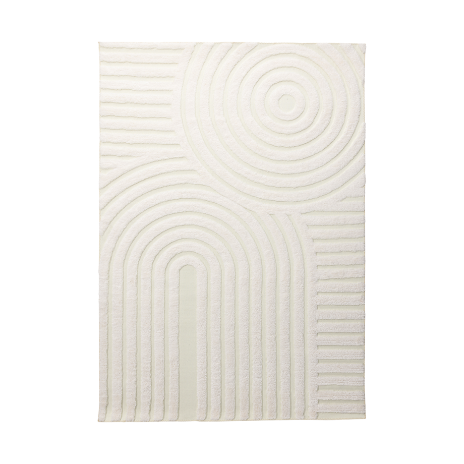 Linnea vloerkleed gebroken wit - 290 x 200 cm Linnea vloerkleed gebroken wit - 290 x 200 cm afbeelding 1