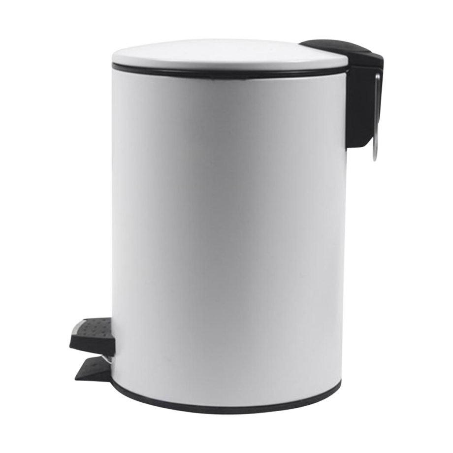 Megan prullenbak wit - 3 liter Megan prullenbak wit - 3 liter afbeelding 1