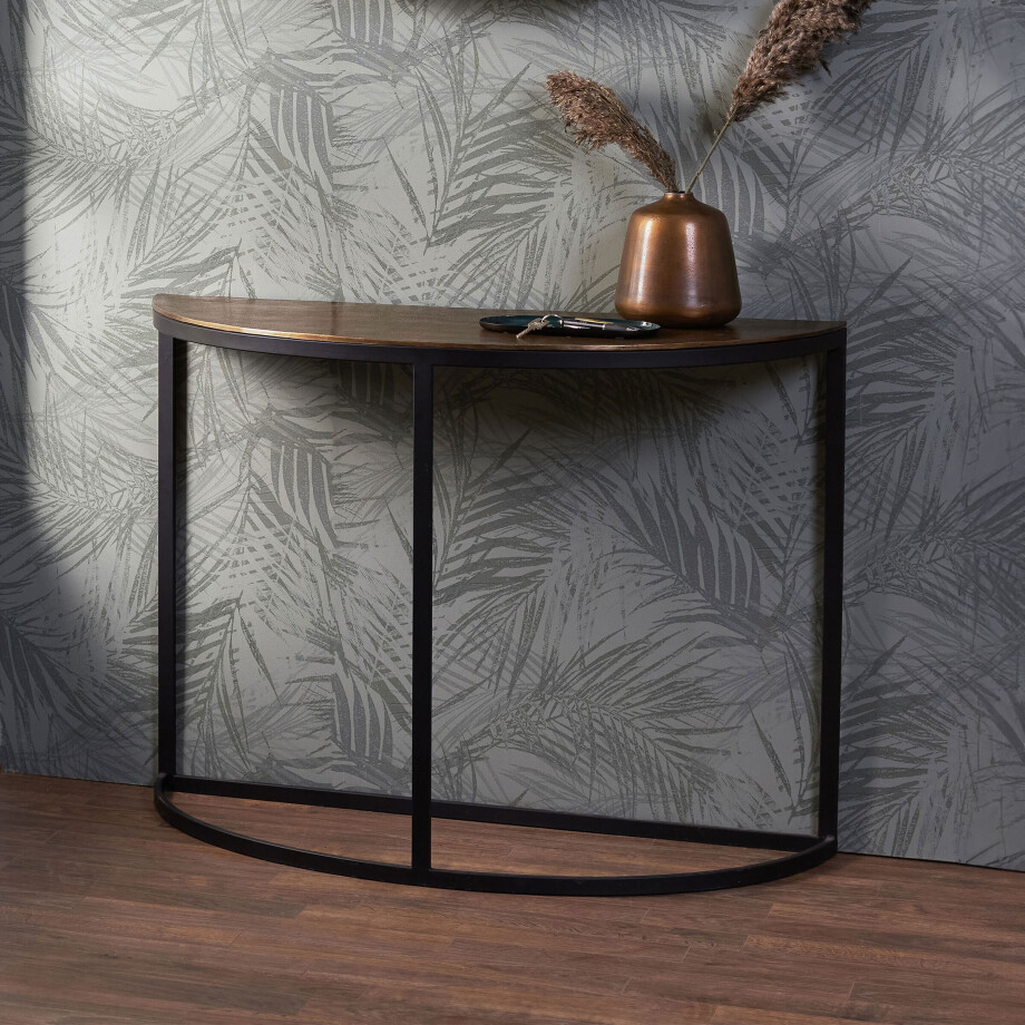 Light & Living Sidetable 'Peto' kleur Antiek Brons Light & Living Sidetable 'Peto' kleur Antiek Brons afbeelding 1