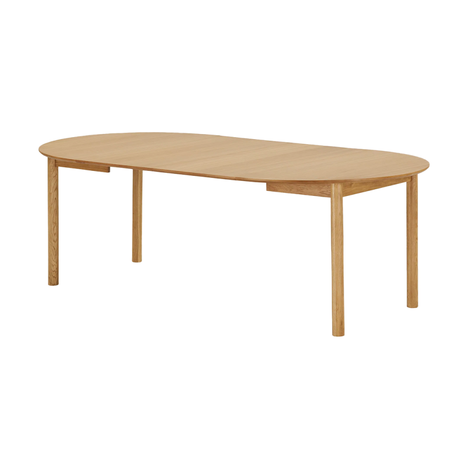 Loet uitschuifbare houten eettafel naturel - 120 - 220 x 75 cm Loet uitschuifbare houten eettafel naturel - 120 - 220 x 75 cm afbeelding 1