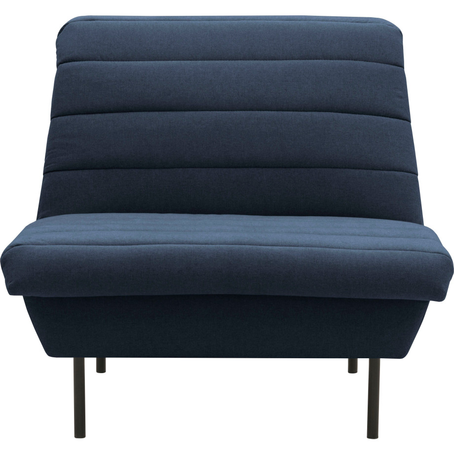 LOOKS BY WOLFGANG JOOP Fauteuil LOOKS IX Breedtestiksels, zonder armleuningen afbeelding 1