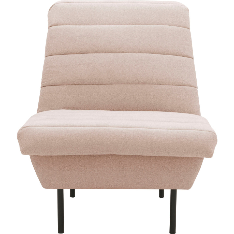 LOOKS BY WOLFGANG JOOP Fauteuil LOOKS IX Breedtestiksels, zonder armleuningen afbeelding 1