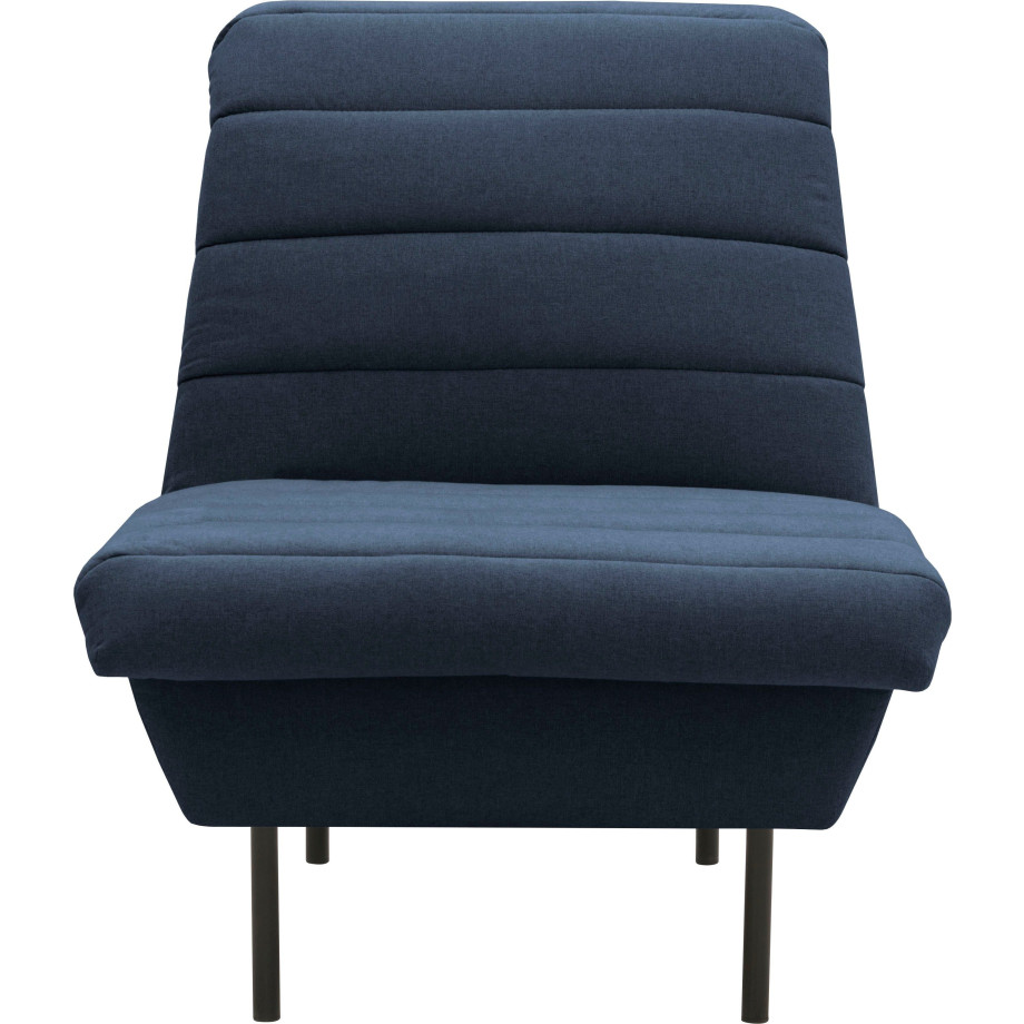 LOOKS BY WOLFGANG JOOP Fauteuil LOOKS IX Breedtestiksels, zonder armleuningen afbeelding 1