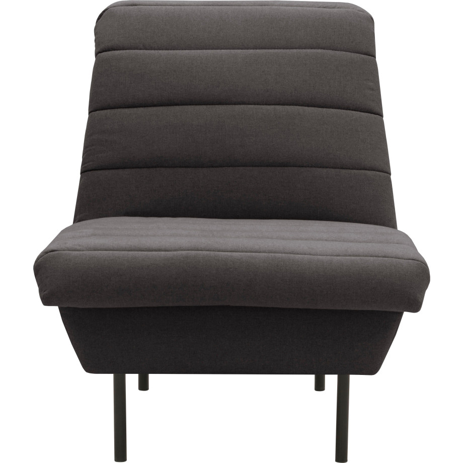 LOOKS BY WOLFGANG JOOP Fauteuil LOOKS IX Breedtestiksels, zonder armleuningen afbeelding 1