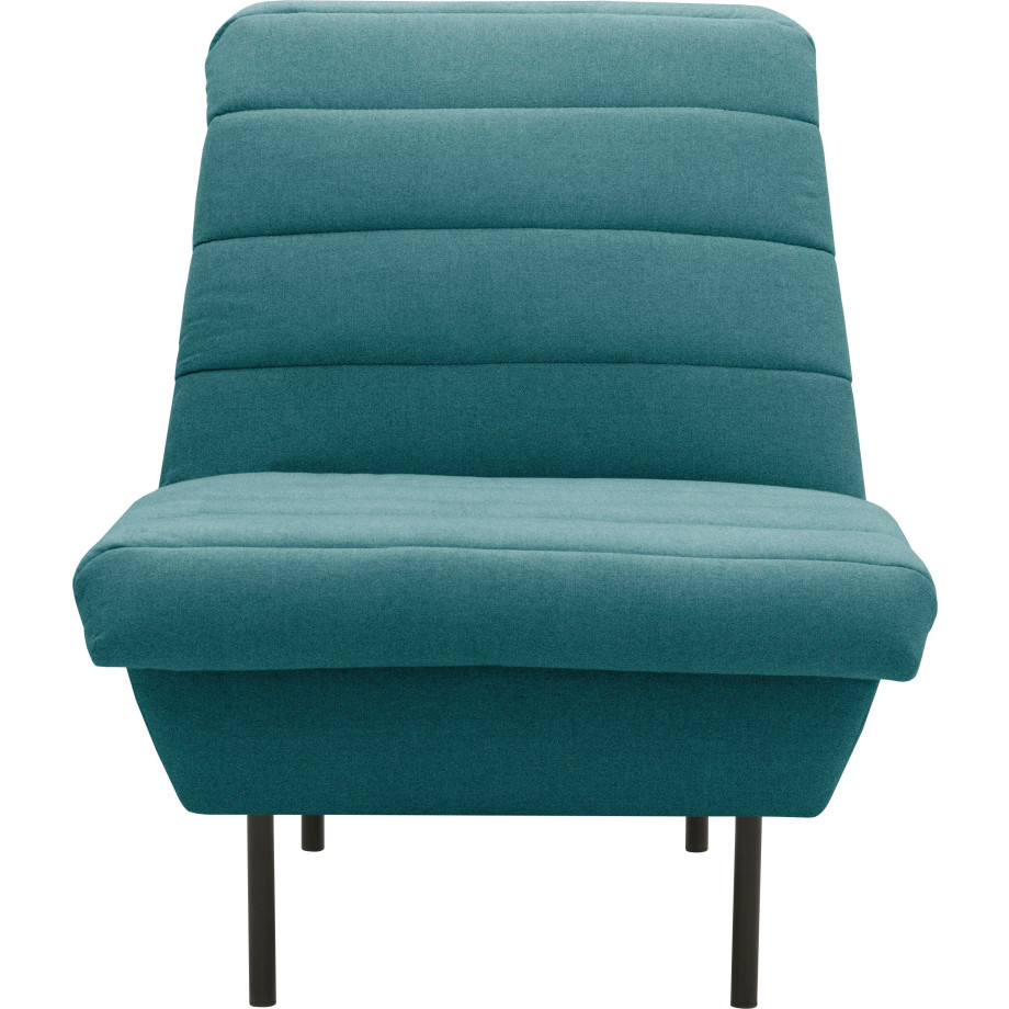 LOOKS BY WOLFGANG JOOP Fauteuil LOOKS IX Breedtestiksels, zonder armleuningen afbeelding 1