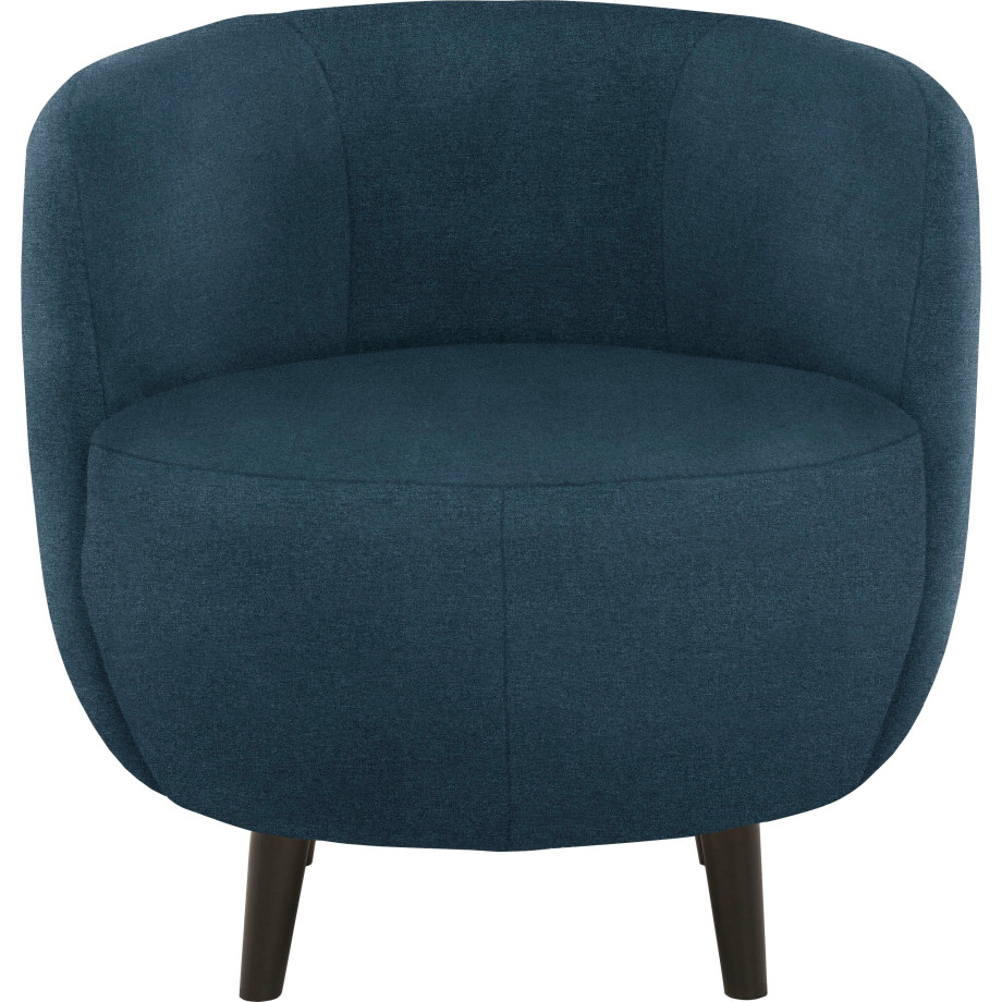 LOOKS BY WOLFGANG JOOP Fauteuil LOOKS XIV Cocktailsstoel rond model, perfect voor elk vertrek afbeelding 1