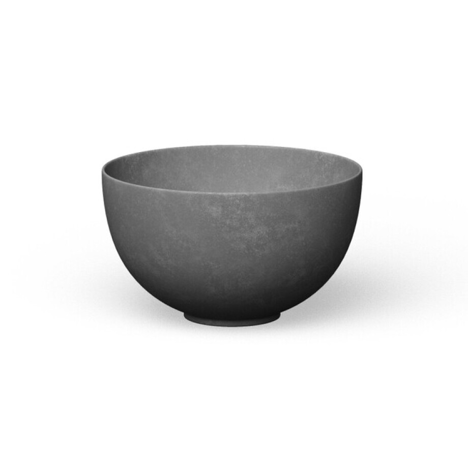 Looox Ceramic raw Sink Small Waskom / fontein 23cm zwart wwks23zw afbeelding 1