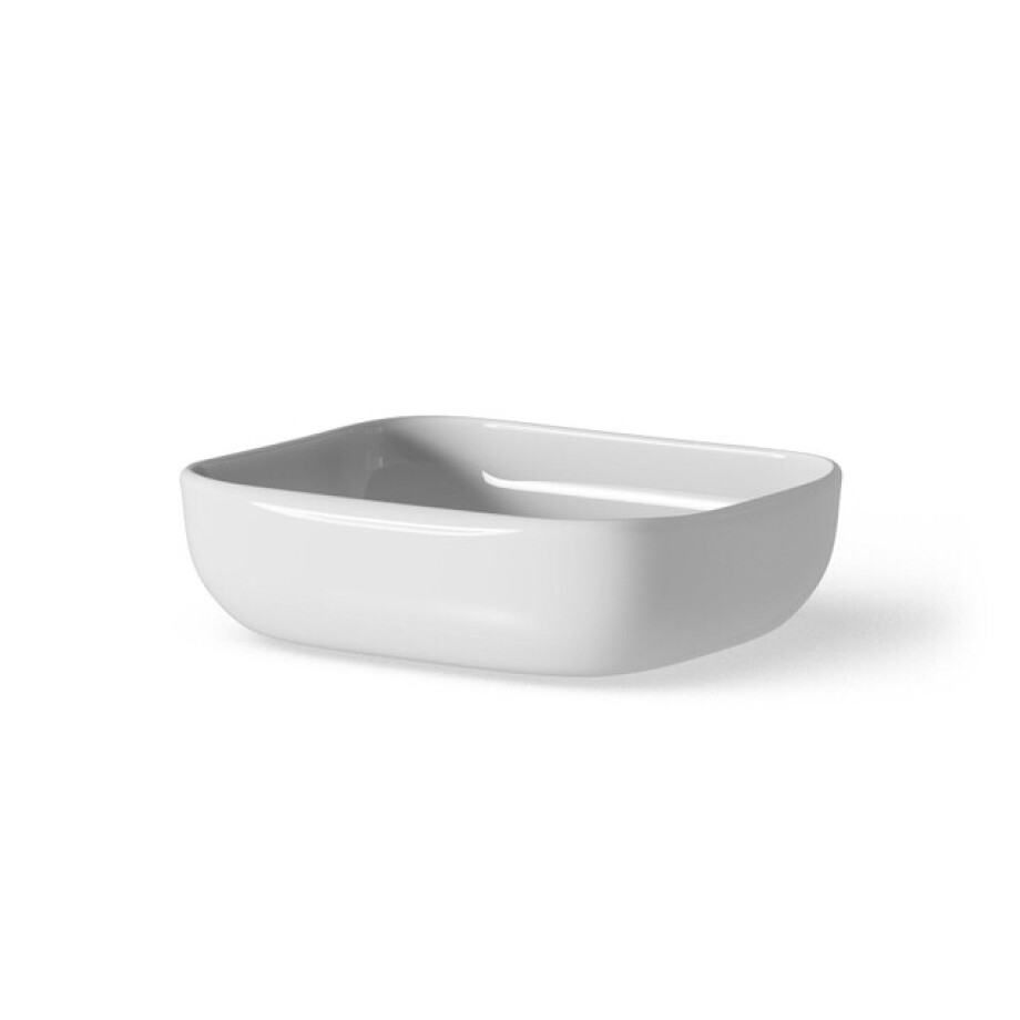 Looox Ceramic waskom - 49x40cm - wit wwk4940w afbeelding 1