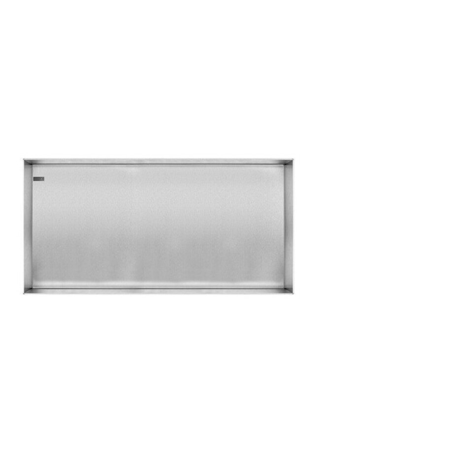 Looox Colour BoX inbouwnis - 60x30x10cm - RVS geborsteld cbox60rvs afbeelding 1