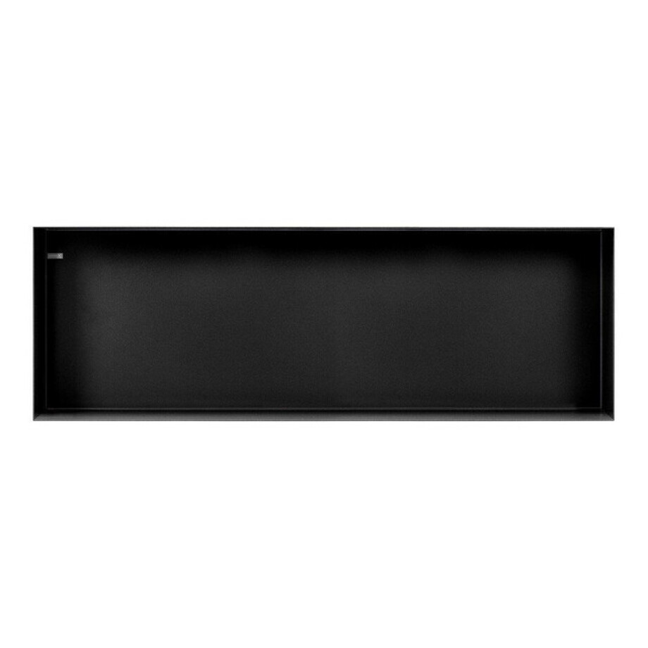 Looox Colour BoX inbouwnis - 90x30x10cm - RVS Zwart mat cbox90mz afbeelding 1