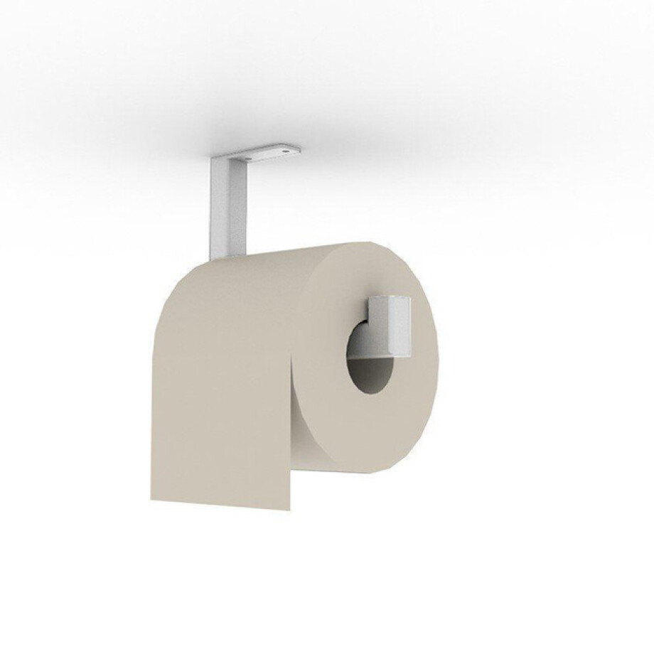 Looox Wood collection closetrolhouder 16x14x2cm wit wroll16w afbeelding 1