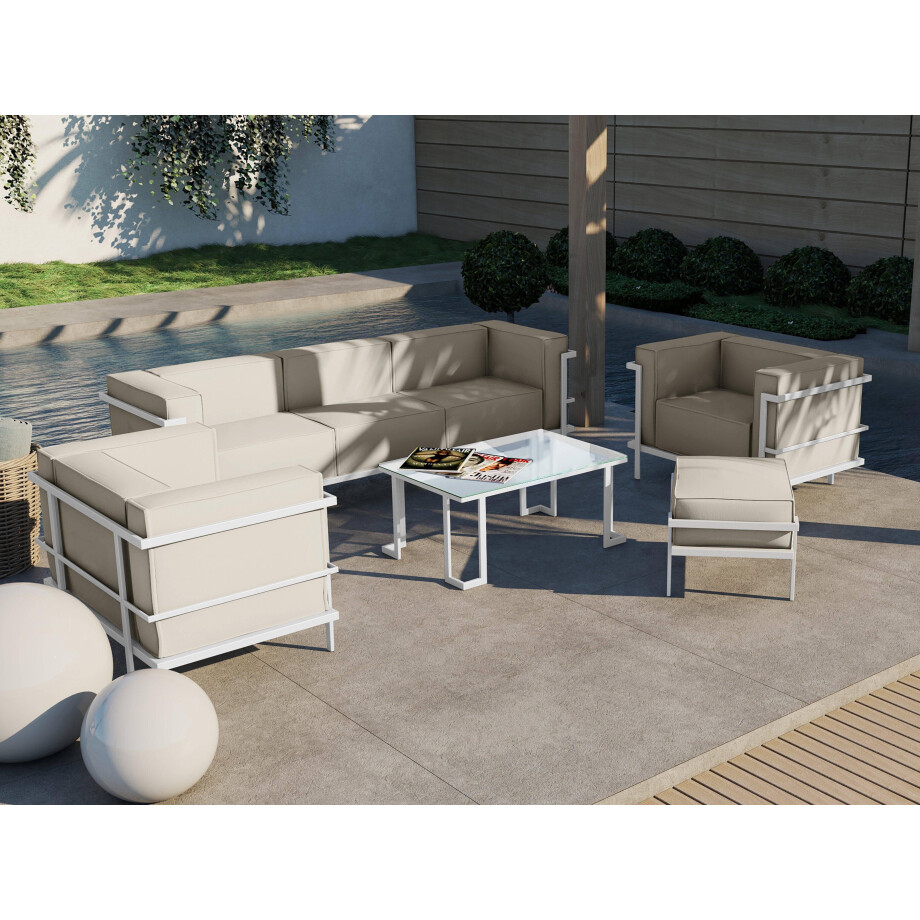 Loungeset 4 Cannes | Calme Jardin afbeelding 1