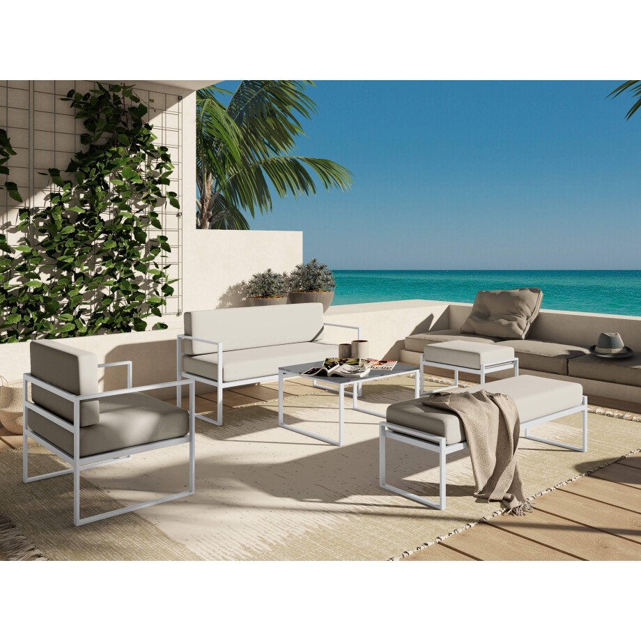 Loungeset 5 Nicea | Calme Jardin Loungeset 5 Nicea | Calme Jardin afbeelding 1