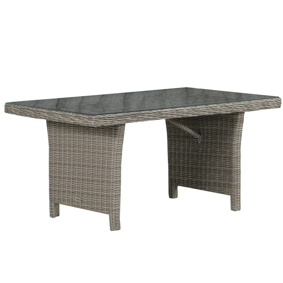 Garden Collections New Castle lounge/dining tafel 140 x 80 cm afbeelding 1