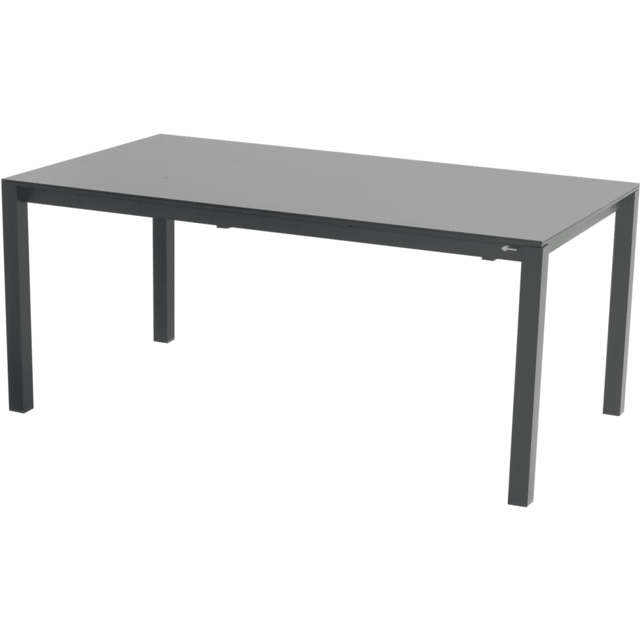 Hartman Uitschuifbare Tuintafel 'Matteo' 180/240 x 100cm, kleur Antraciet afbeelding 1