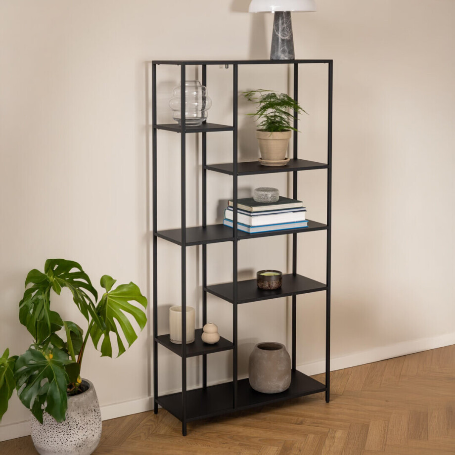 Bendt Wandrek 'Lua' 165 x 80cm, kleur Zwart Bendt Wandrek 'Lua' 165 x 80cm, kleur Zwart afbeelding 1