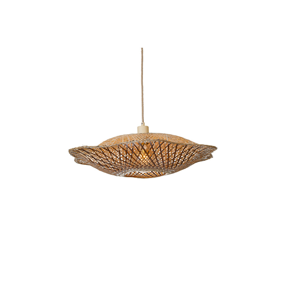 GOOD&MOJO Hanglamp 'Madura' Bamboe, 60cm, kleur Naturel/Bruin afbeelding 1