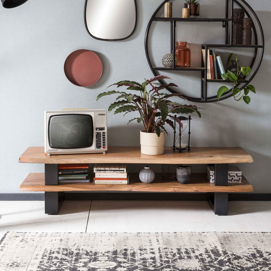 Artistiq TV-meubel 'Maeghan' Acaciahout, 140cm afbeelding 
