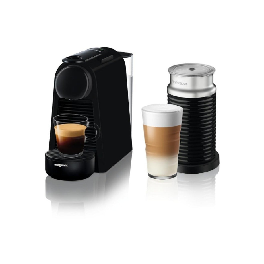 Magimix Essenza Mini Nespresso machine 11377 & aerocinno melkopschuimer afbeelding 