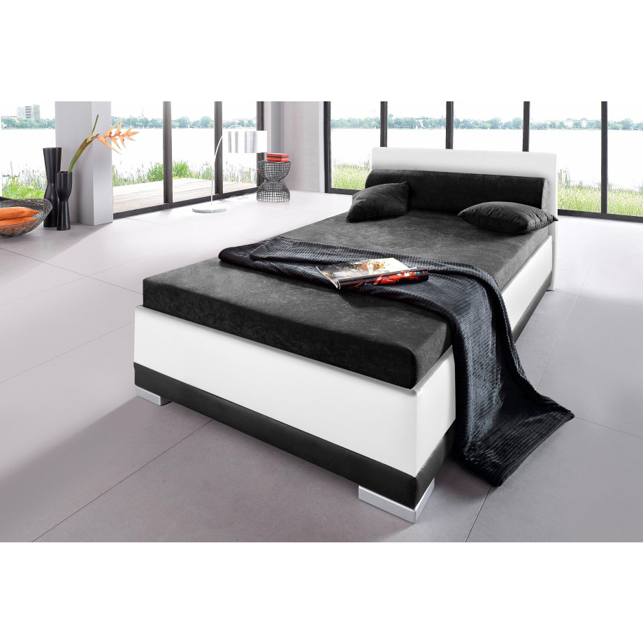 Maintal Gestoffeerd bed Imitatieleer, in 6 verschillende uitvoeringen, made in Germany afbeelding 1