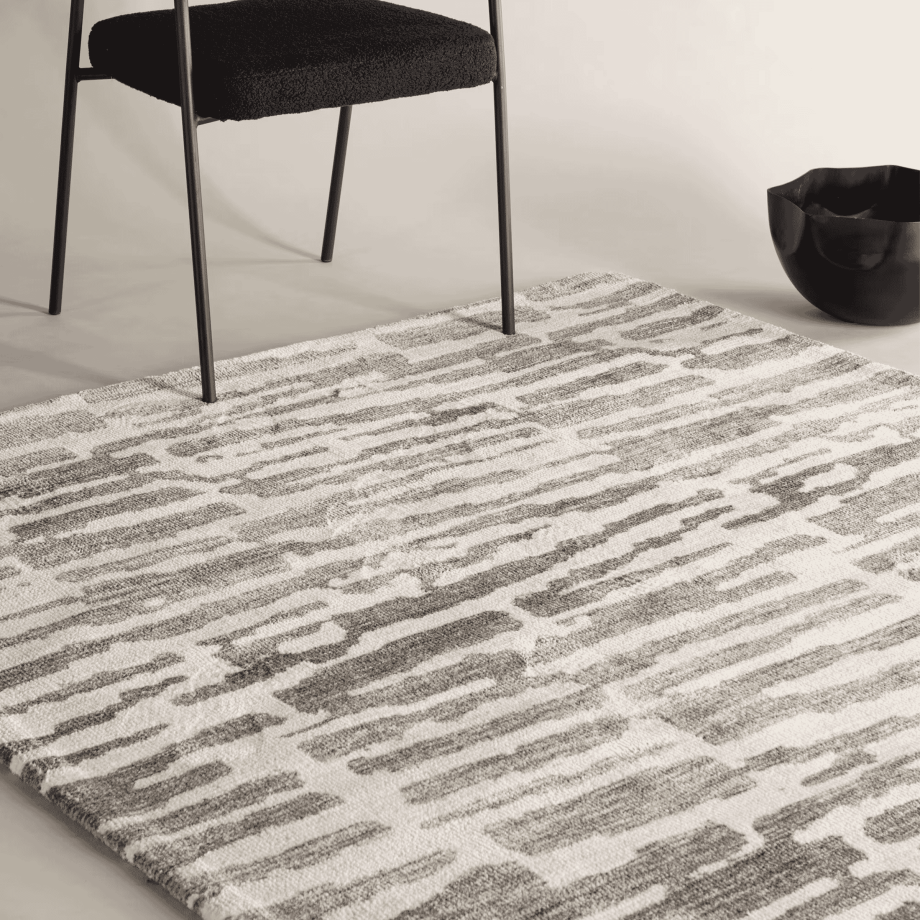 Nohr Vloerkleed 'Malaika' 160 x 230cm, kleur Grijs afbeelding 1