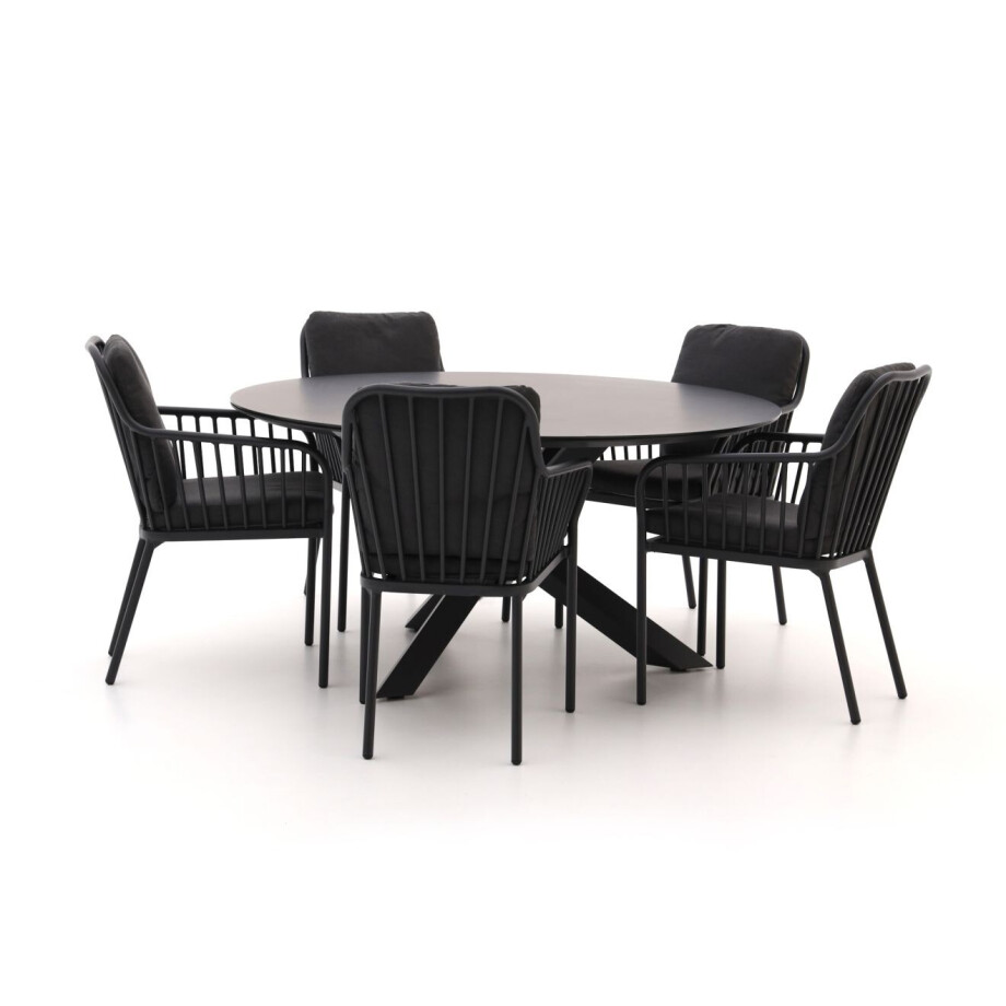 Manifesto Arasso/Ferrone ø 150cm dining tuinset 6-delig - Laagste prijsgarantie! afbeelding 1