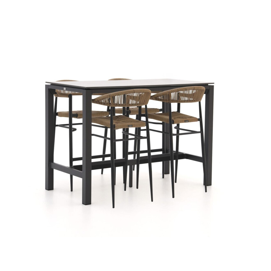 Manifesto Belpasso/Trecenta 150cm barset 5-delig stapelbaar - Laagste prijsgarantie! afbeelding 1