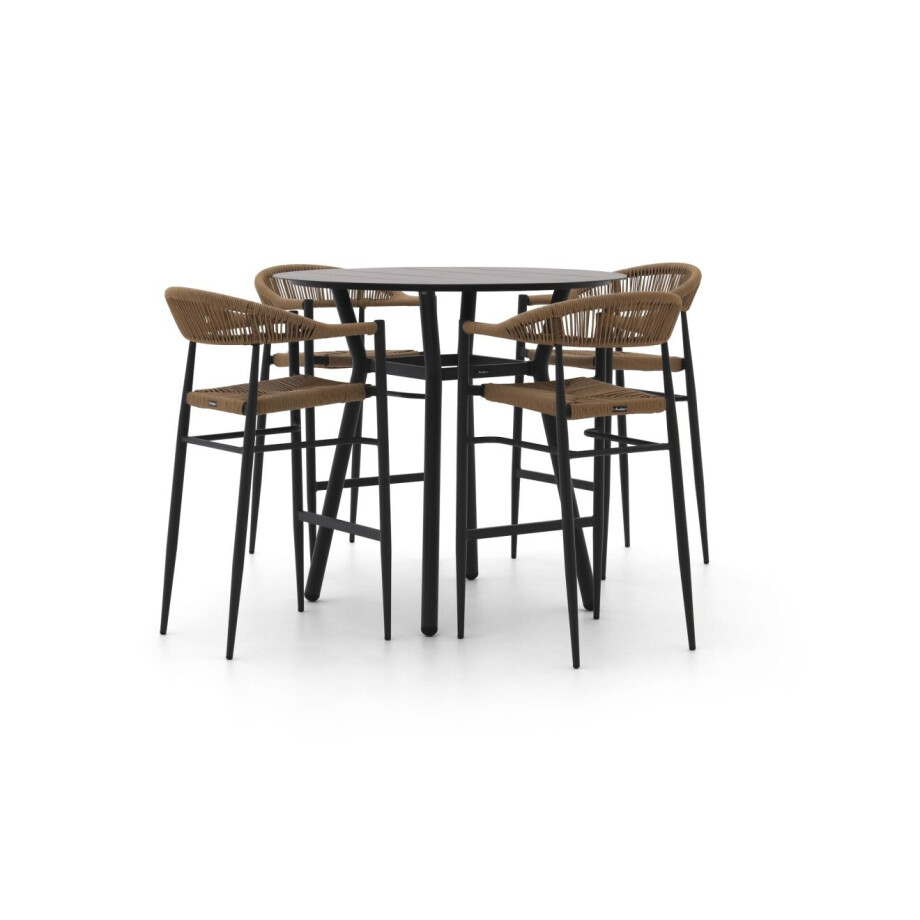 Manifesto Belpasso/Tritoni ø 110cm barset 5-delig stapelbaar - Laagste prijsgarantie! Manifesto Belpasso/Tritoni ø 110cm barset 5-delig stapelbaar - Laagste prijsgarantie! afbeelding 1