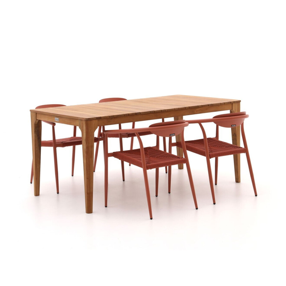 Manifesto Cavone/Bruca 170cm dining tuinset 5-delig stapelbaar - Laagste prijsgarantie! Manifesto Cavone/Bruca 170cm dining tuinset 5-delig stapelbaar - Laagste prijsgarantie! afbeelding 1