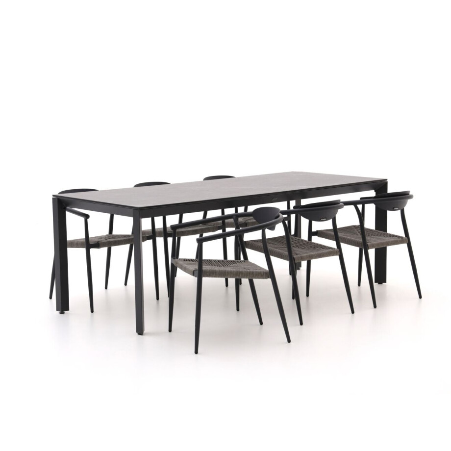 Manifesto Cavone/Sestino 220cm dining tuinset 7-delig stapelbaar - Laagste prijsgarantie! Manifesto Cavone/Sestino 220cm dining tuinset 7-delig stapelbaar - Laagste prijsgarantie! afbeelding 1