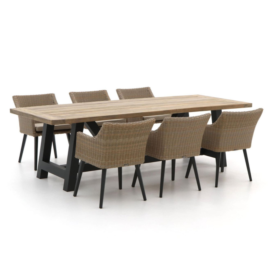 Manifesto Matese/Bresimo 260cm dining tuinset 7-delig - Laagste prijsgarantie! afbeelding 1