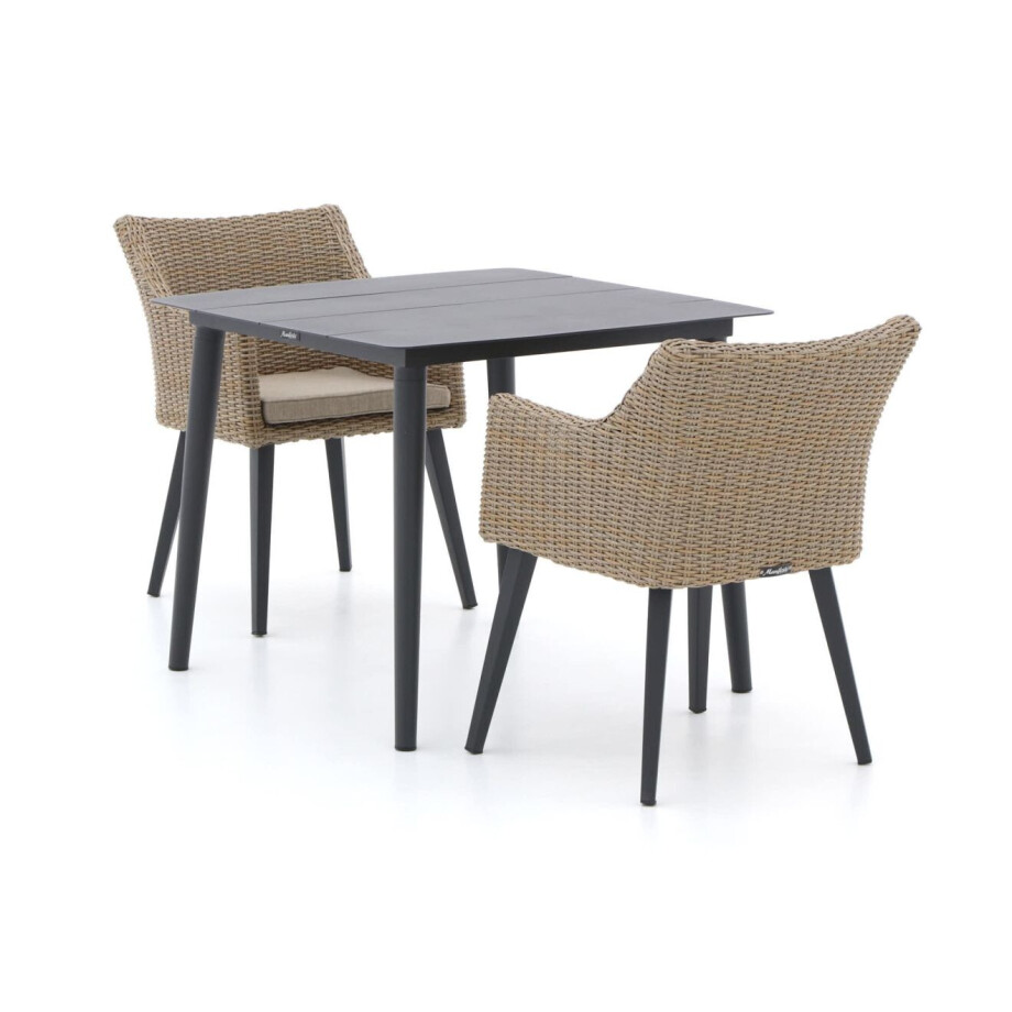 Manifesto Matese/Sora 90cm dining tuinset 3-delig - Laagste prijsgarantie! afbeelding 1