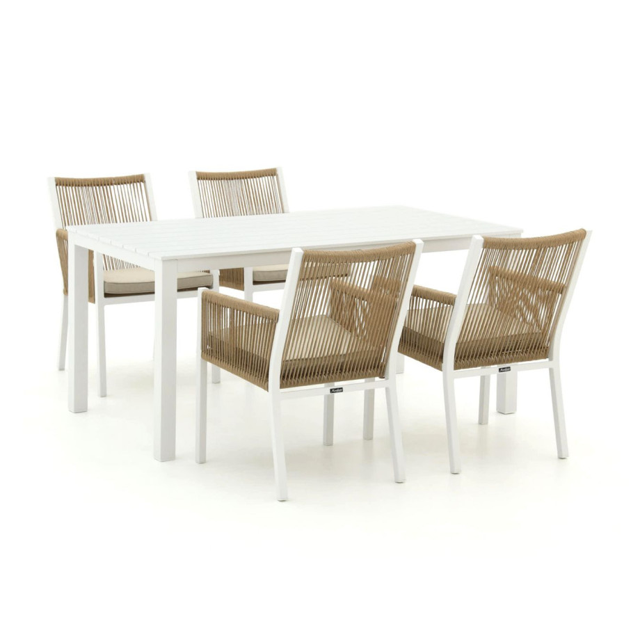 Manifesto Rivola/Menzano 160cm dining tuinset 5-delig - Laagste prijsgarantie! afbeelding 1