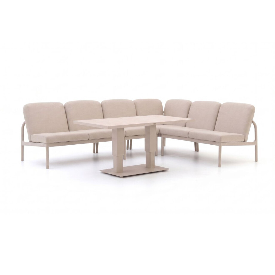 Manifesto San Teodoro/Usini 140cm hoek dining loungeset 5-delig verstelbaar - Laagste prijsgarantie! afbeelding 1