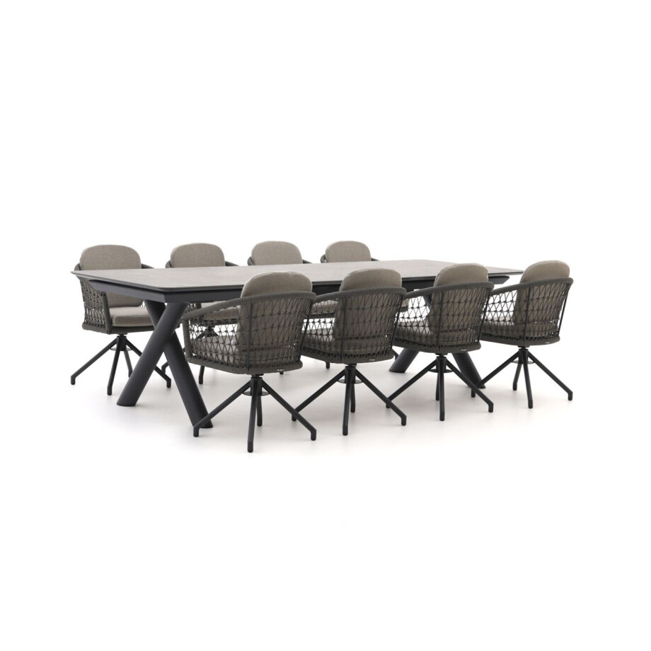 Manifesto Tolmezzo/Citadella 280/340cm dining tuinset 9-delig draaibaar uitschuifbaar - Laagste prijsgarantie! Manifesto Tolmezzo/Citadella 280/340cm dining tuinset 9-delig draaibaar uitschuifbaar - Laagste prijsgarantie! afbeelding 1