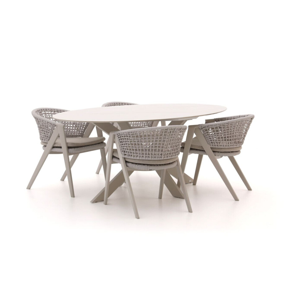 Manifesto Valsecca/Furato ellips 200cm dining tuinset 5-delig - Laagste prijsgarantie! Manifesto Valsecca/Furato ellips 200cm dining tuinset 5-delig - Laagste prijsgarantie! afbeelding 1