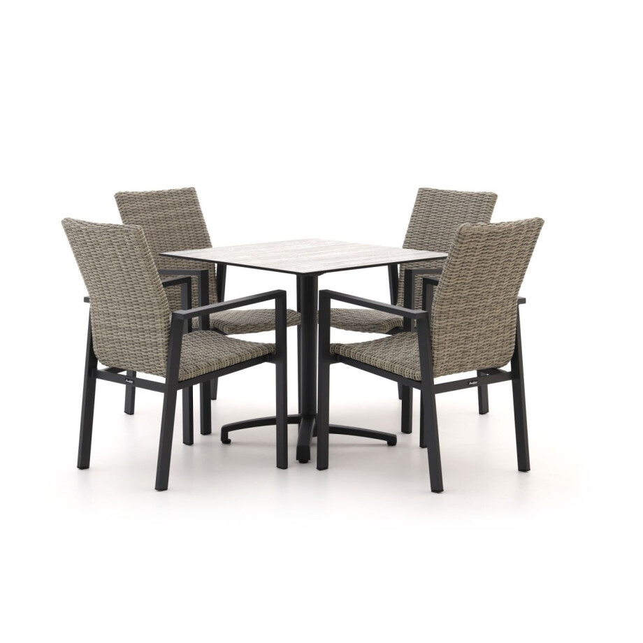 Manifesto Villongo/Canzo 80cm dining tuinset 5-delig stapelbaar inklapbaar - Laagste prijsgarantie! Manifesto Villongo/Canzo 80cm dining tuinset 5-delig stapelbaar inklapbaar - Laagste prijsgarantie! afbeelding 1