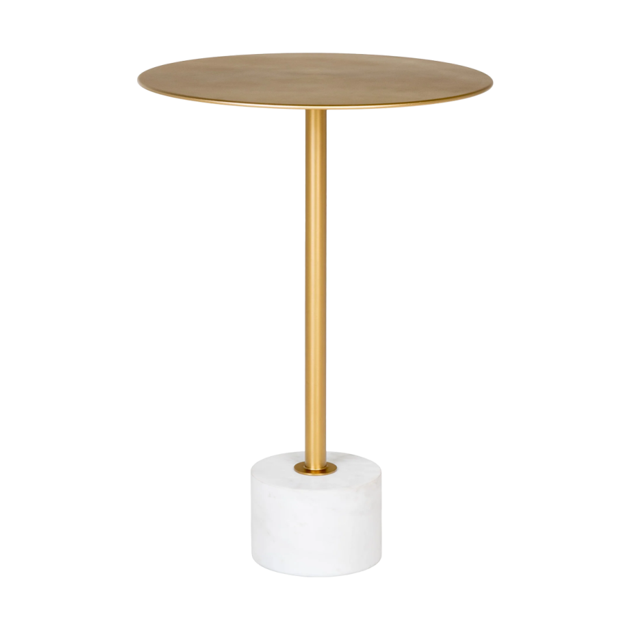 Manon ronde bijzettafel goud - Ø 48 cm afbeelding 1