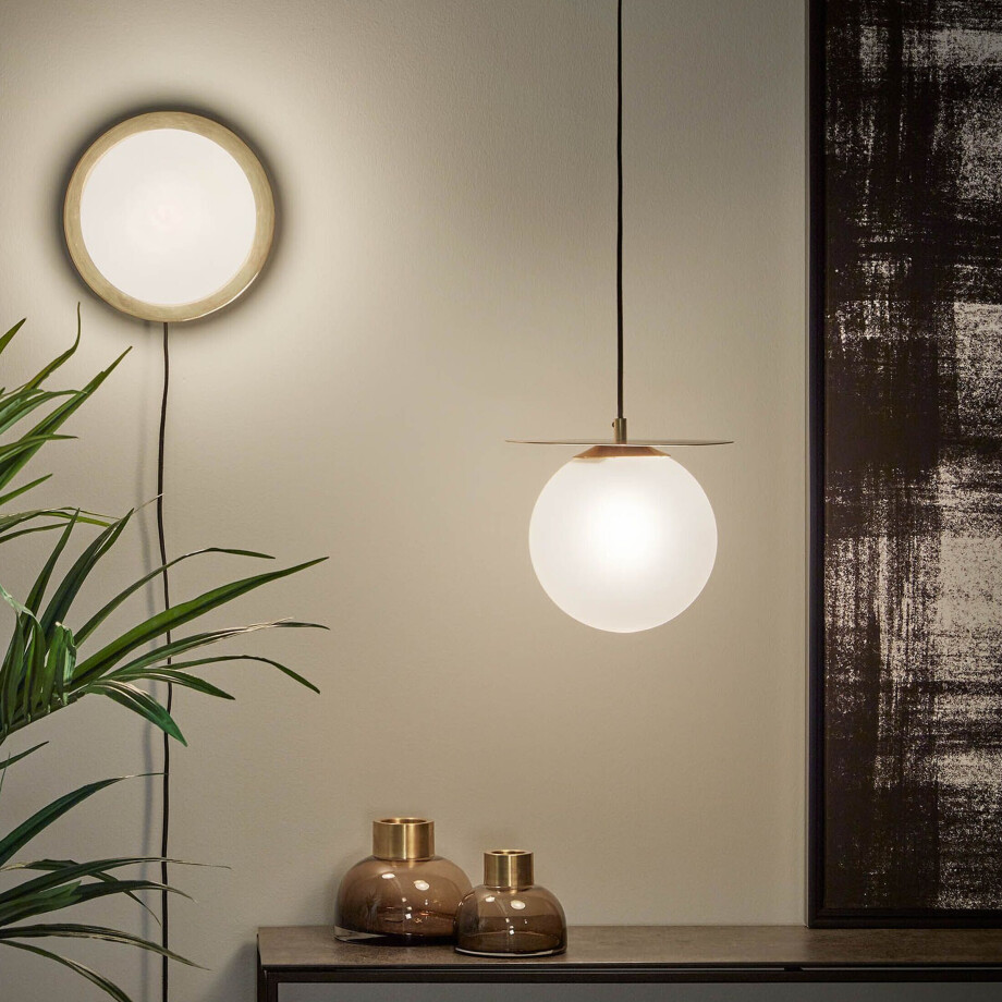 Kave Home Hanglamp 'Manz', kleur Goud Kave Home Hanglamp 'Manz', kleur Goud afbeelding 1