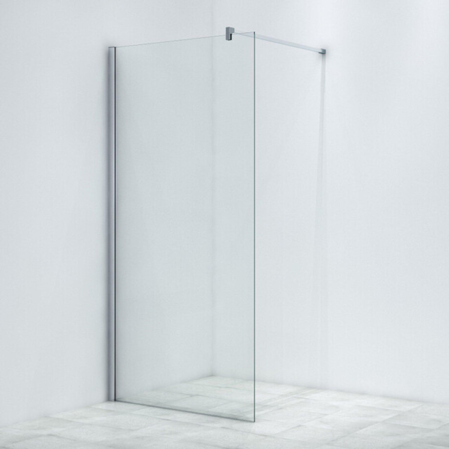 Marenza Bellini Inloopdouche - 110x200cm - helder glas - chroom SW797904/SW915250 Marenza Bellini Inloopdouche - 110x200cm - helder glas - chroom SW797904/SW915250 afbeelding 1