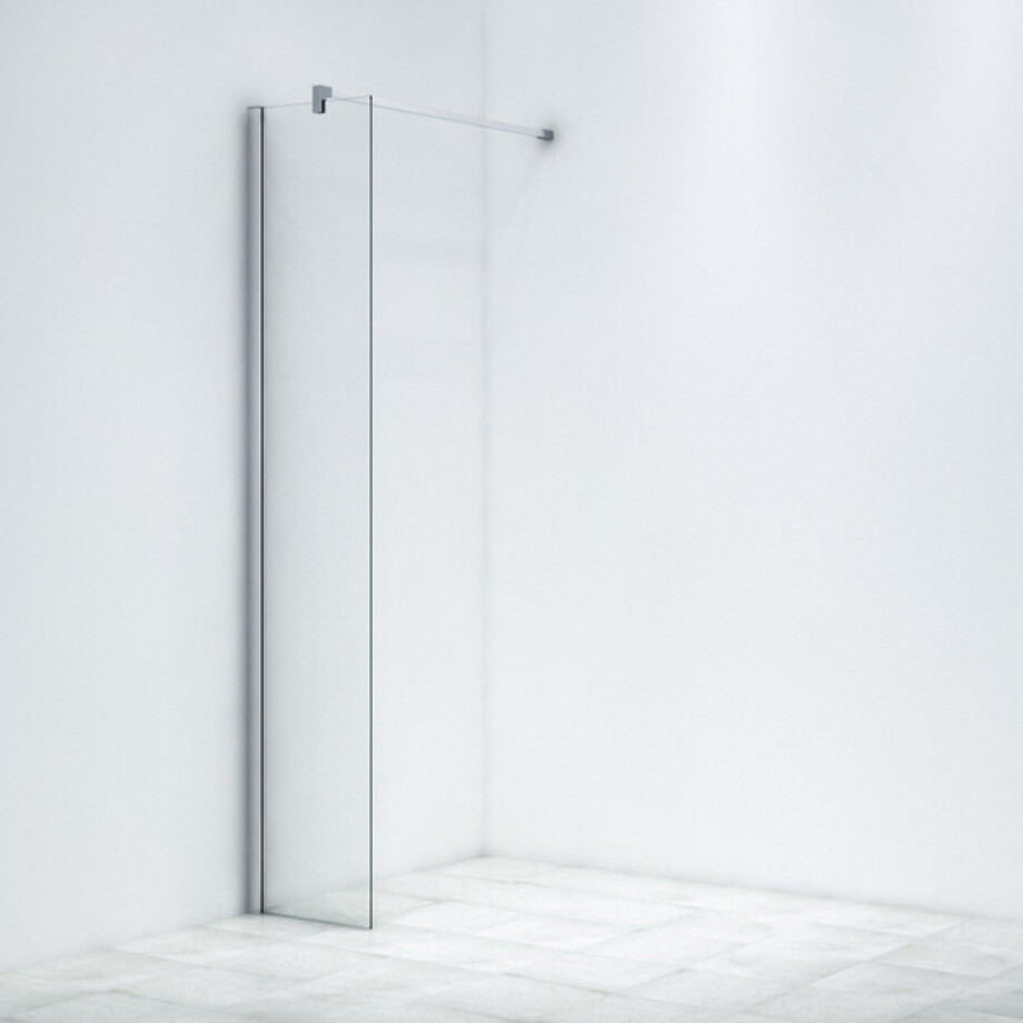 Marenza Bellini Inloopdouche - 40x200cm - helder glas - chroom SW797904/SW797911 Marenza Bellini Inloopdouche - 40x200cm - helder glas - chroom SW797904/SW797911 afbeelding 1