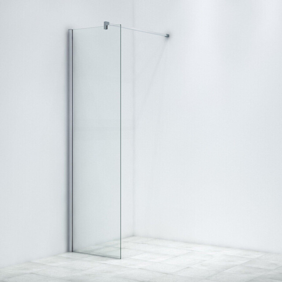 Marenza Bellini Inloopdouche - 60x200cm - helder glas - chroom SW797904/SW797912 Marenza Bellini Inloopdouche - 60x200cm - helder glas - chroom SW797904/SW797912 afbeelding 1